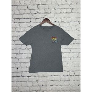 ONeill Surf Co Boys Graphic T Shirt Gray Truck Surf‎ Logo Tee Size Large